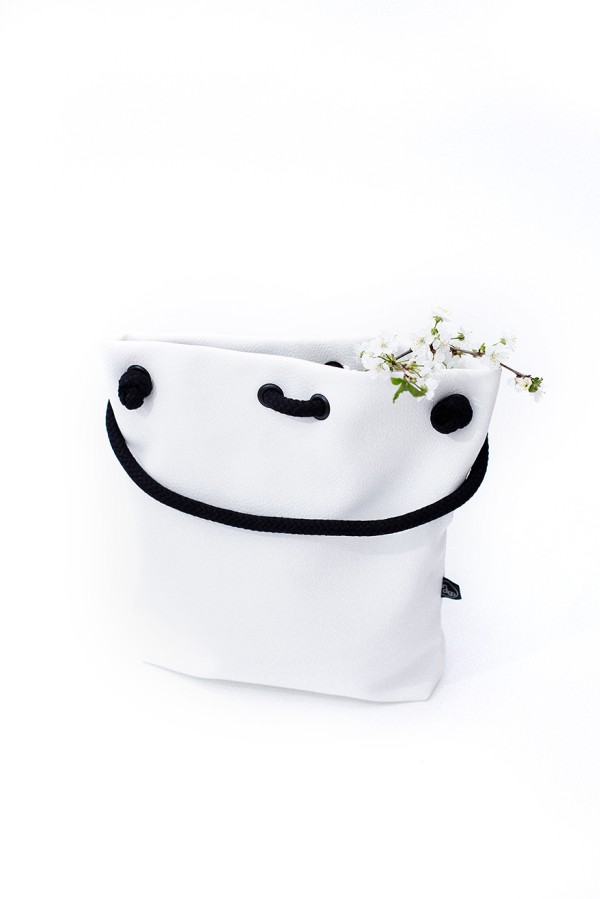 CLASSIC WHITE BAG-BACKPACK