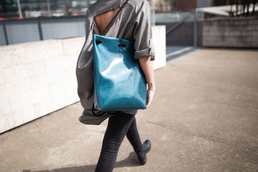 COSMO TURQUOISE BAG-BACKPACK