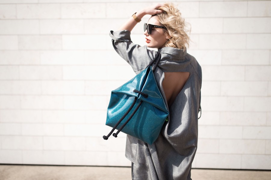 COSMO TURQUOISE BAG-BACKPACK