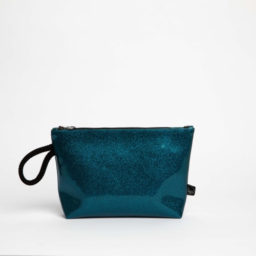 COSMO TURQUOISE CLUTCH BAG 2in1